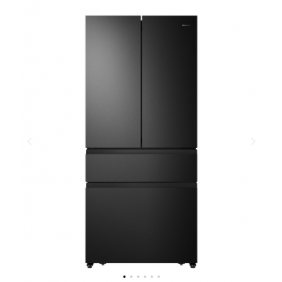 Hisense Ψυγείο Ντουλάπα French Door RF540N4SBF2, Νo Frost, 480Lt, Black